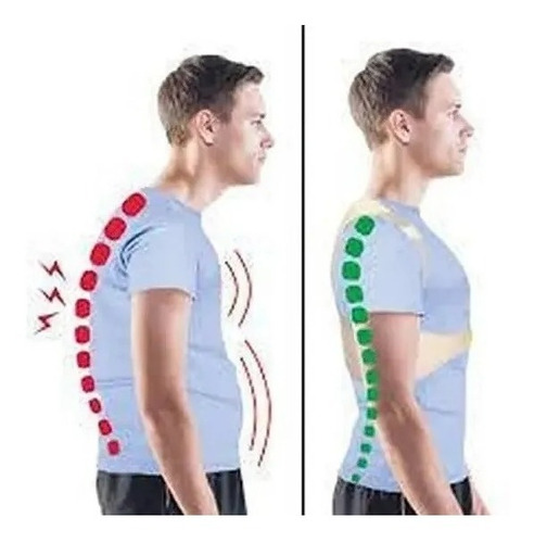 Chaleco Corrector De Postura Espalda Deportivo Ajustable