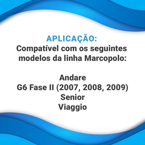 Farol Principal Para Ônibus Marcopolo G6 Fase 2 L. Esquerdo