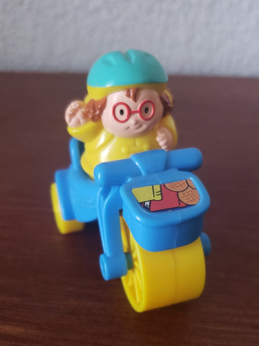 Little People Maggie & Motocycle Coleccionable 2001 Fisher P