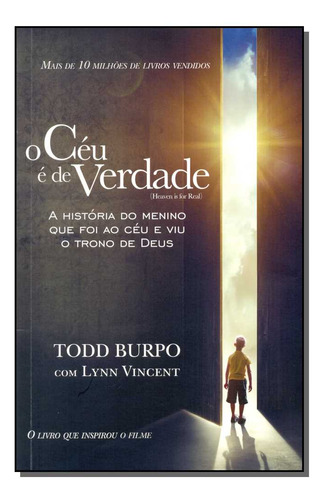 Libro Ceu E De Verdade O Capa Do Filme De Burpo Todd Thoma