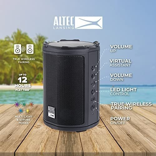 Parlante Altec Lansing Hydramotion Altavoz Bluetooth