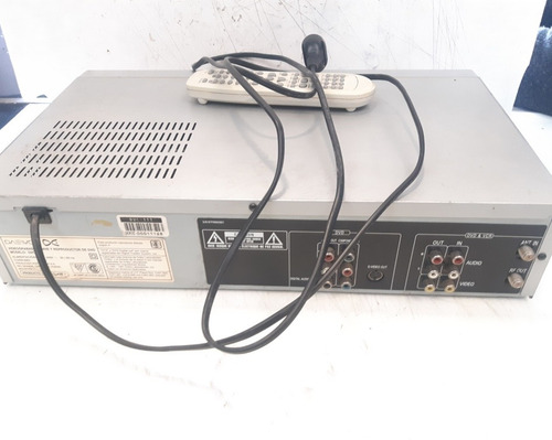 Reproductor De Dvd Y Vhs Daewoo Dc Usado