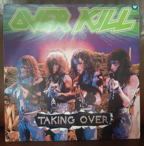 Lp Overkill - Taking Over C/ Encarte (Usado)