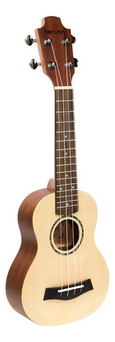 Ukulele Acustico Benson Ub21s Soprano Tampo Sólido Em Spruce Cor Natural