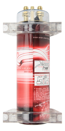 Condensador De 2 Faradios For Coche, Sistema De Audio Digit
