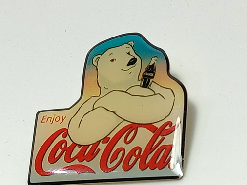 Prendedor Pins  Coca Cola Vintage Original Importada 3,5 Cms