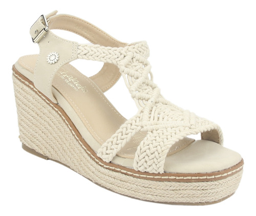 Sandalia Chalada Mujer Pole-2 Beige Casual