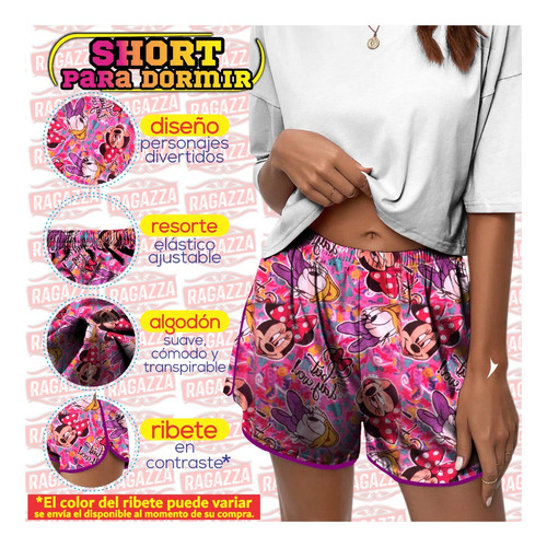 Short Ultra Cómodo Y Fresco Ropa De Casa