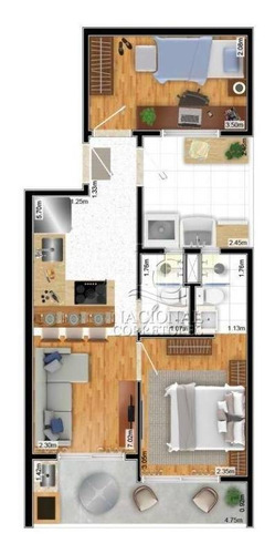 Cobertura Com 2 Dormitórios À Venda, 88 M² Por R$ 387.000,00 - Vila Floresta - Santo André/sp - Co5214