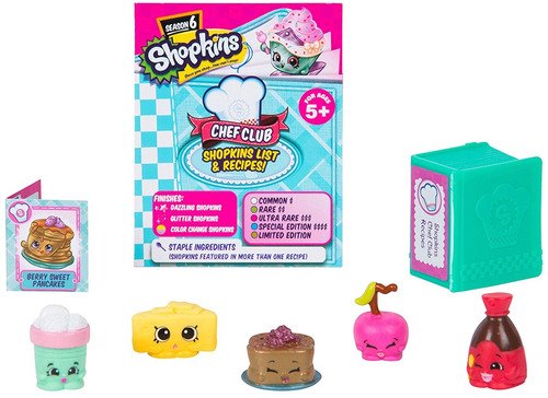 Shopkins Chef Club 5 Paquete
