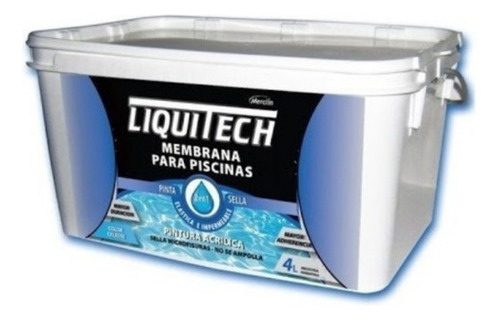 Liquitech Pintura P/piscinas Acuosa X 4lts - Umox