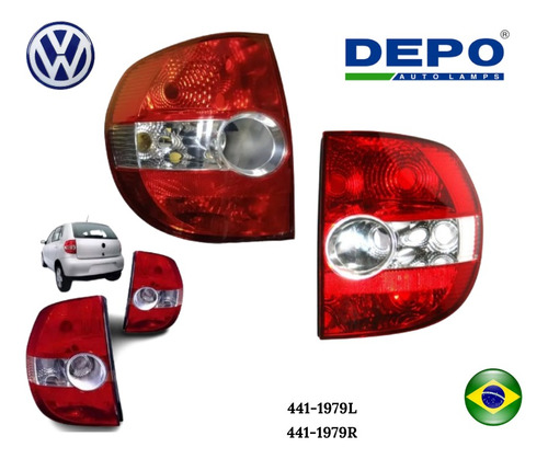 Stop Volkswagen Fox -  Crossfox Izquierdo-derecho Depo