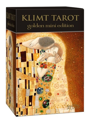 Klimt Tarot Pocket Golden - Libro + Cartas - Lo Scarabeo 