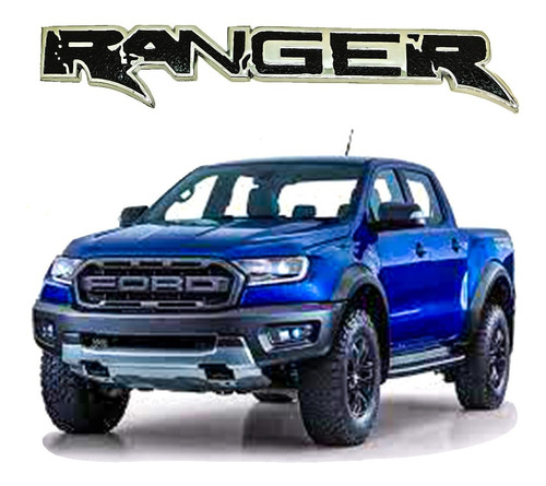 Emblema Ford Ranger Diseño Ford Raptor