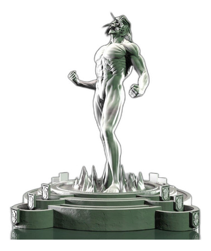 Eren Walls Shingeki No Kyojin Archivo Stl Para Impresion 3d