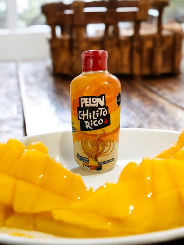 Dulce Pelon Pelo Rico Chilito En Polvo Sabor Mango 140g