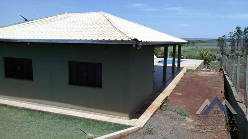 Chácara Com 3 Dormitórios À Venda, 1700 M² Por R$ 350.000,00 - Centro - Alvorada Do Sul/pr - Ch0081