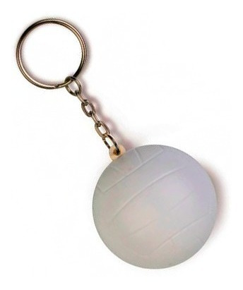 Llaveros Antiestrés X12 Fútbol Tenis Voley Rugby P/ Souvenir