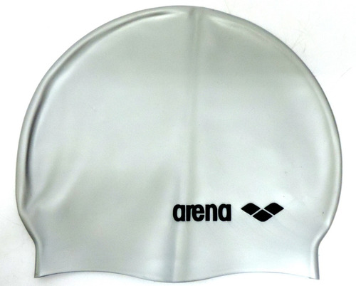 Touca Natação Piscina Classic Logo Silicone Arena Unissex 