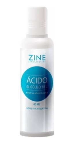 Acido Glicolico 10% Renovador Celular Queratolitic 60ml Zine