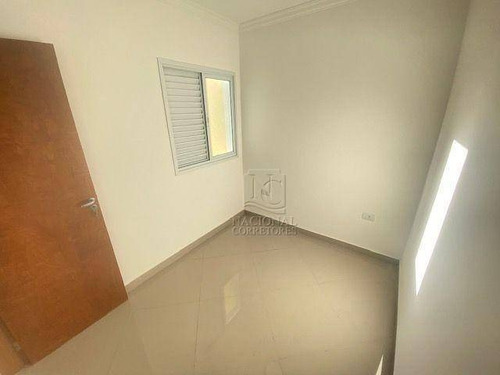 Cobertura Com 2 Dormitórios À Venda, 106 M² Por R$ 375.000,00 - Utinga - Santo André/sp - Co4635