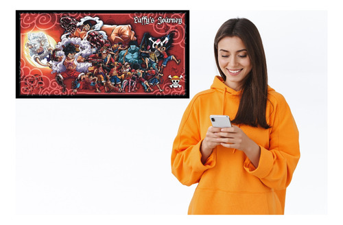 Poster De De Luffy En Todas Sus Fases Del Anime One Piece