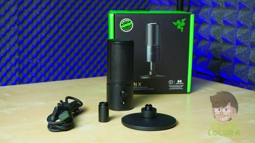 Microfono Usb Razer Seiren X Latencia Cero Pc Mac Youtube 