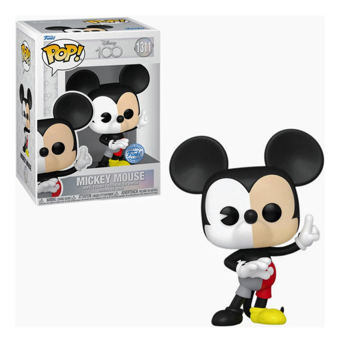 Boneco Funko Pop Mickey Mouse #1311 Hot Topic Pronta