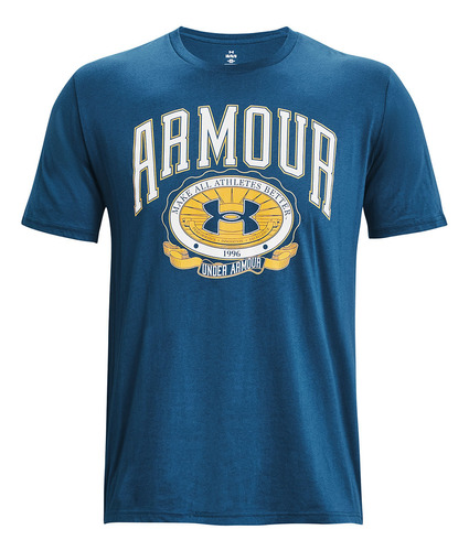 Remera Under Armour Collegiate Crest Ss Para Hombre