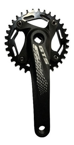 Pedivela Single Coroa 34 Dentes Narrow Gts 175mm P/ Bike