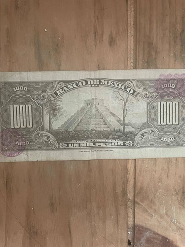 Billete Mil Pesos 1974