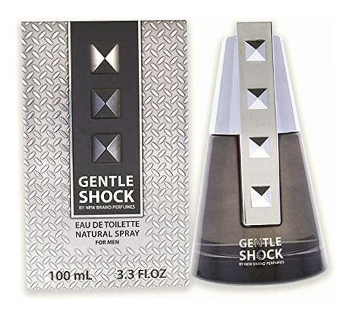 New Brand Gentle Shock Edt Spray Men 3.3 Oz