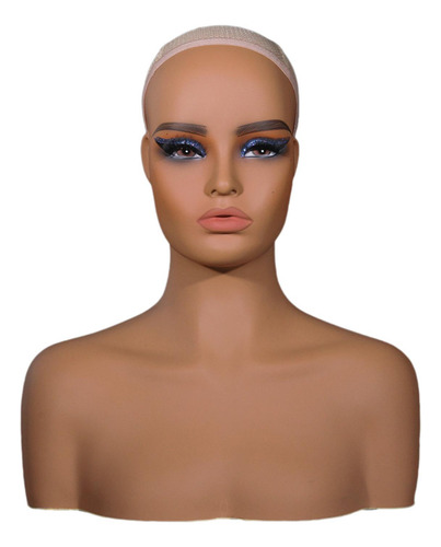 Cabeza De Maniquí Femenina Realista, Modelo De Cabeza De