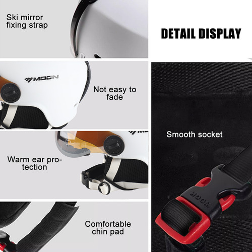 Cascos De Invierno Para Motocicletas Ajustables A Prueba De