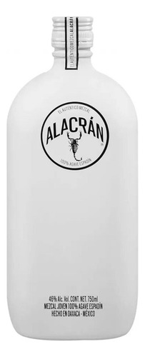 Caja De 6 Mezcal Alacran Joven 750 Ml