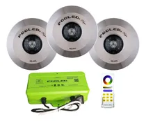Comprar Luces Piscina Pooled Nazar 3 Luces+trafo+remoto Hidropilar