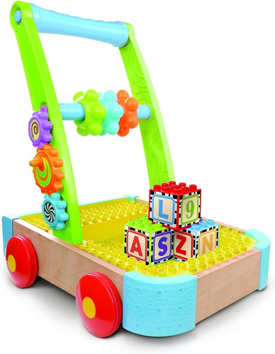 Carrito Caminador Didactico Constructor Bebe * Sheshu Toys 