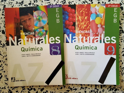  Ciencias Naturales 8 Y 9 Az Quimica ( Pack )