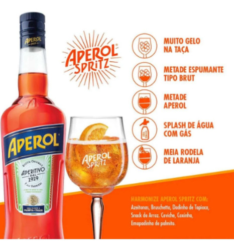 Aperitivo Aperol 750ml