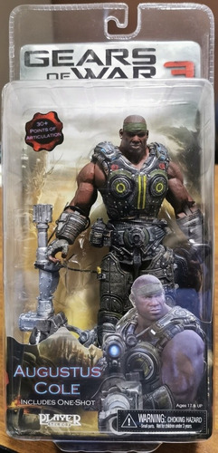 Augustus Cole Gears Of War 3 Neca (Usado)
