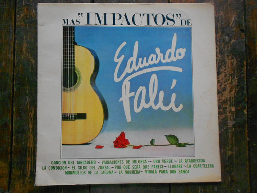 Mas Impactos De Eduardo Falu  Lp Vinilo 8 Puntos