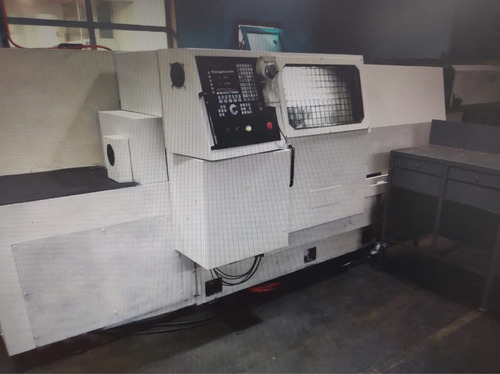 Torno Cnc Marca Vega Control Fagor Pásaje De Husillo 80mm