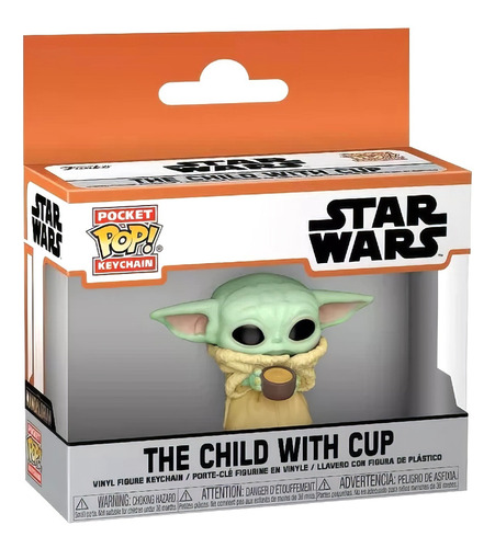 Pocket Pop Baby Yoda Star Wars Llavero The Child