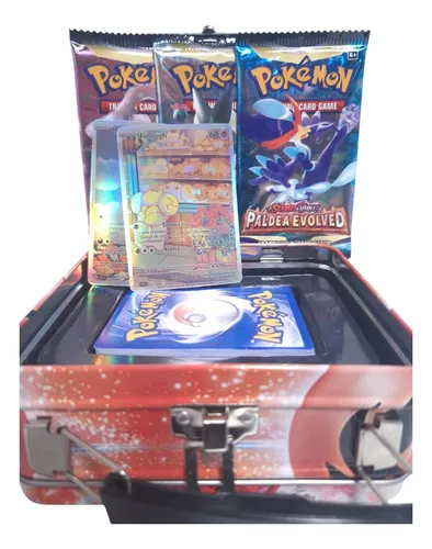 Colección De Latas Valijas Pokémon: Scarlet Y Violet