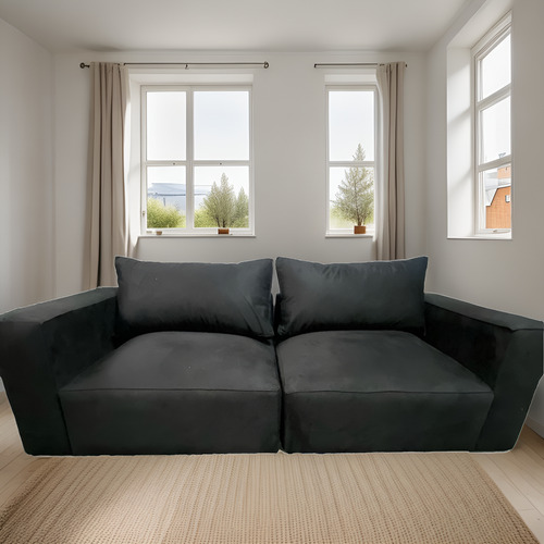 Sillon 3 Cuerpos Chenille Premium Dadaa Muebles Oklahoma