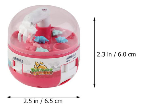 Mini Máquina De Garra Marca No Disponible Modelo Dinosaurio