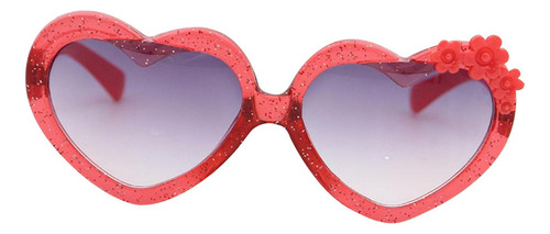 2 Gafas De Sol En Forma De Corazón Para Niños, Gafas