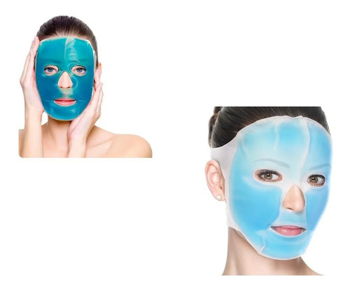 Imagen 3 de 9 de Mascara Facial Gel Frio Caliente Antifaz