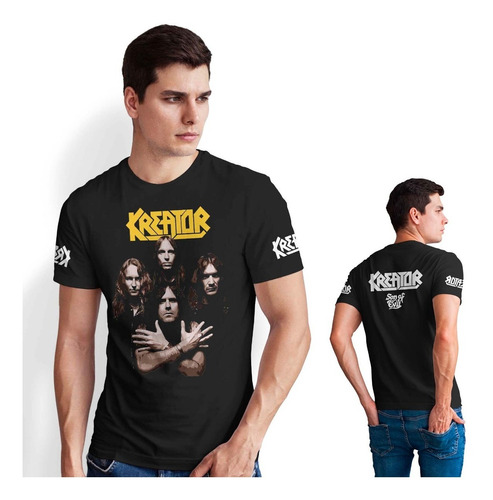 Polera Metalera Kreator D1