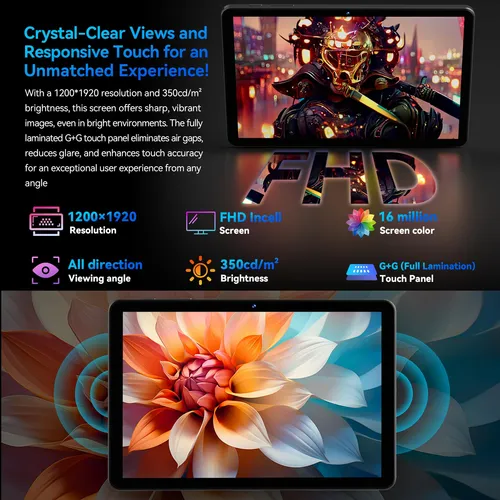 Tableta Headwolf Wpad6 De 10 Android, Octa Core Fhd 1920x120